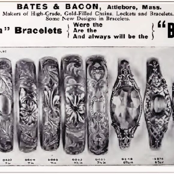 antique art deco gold locket - Picture 7 of 7